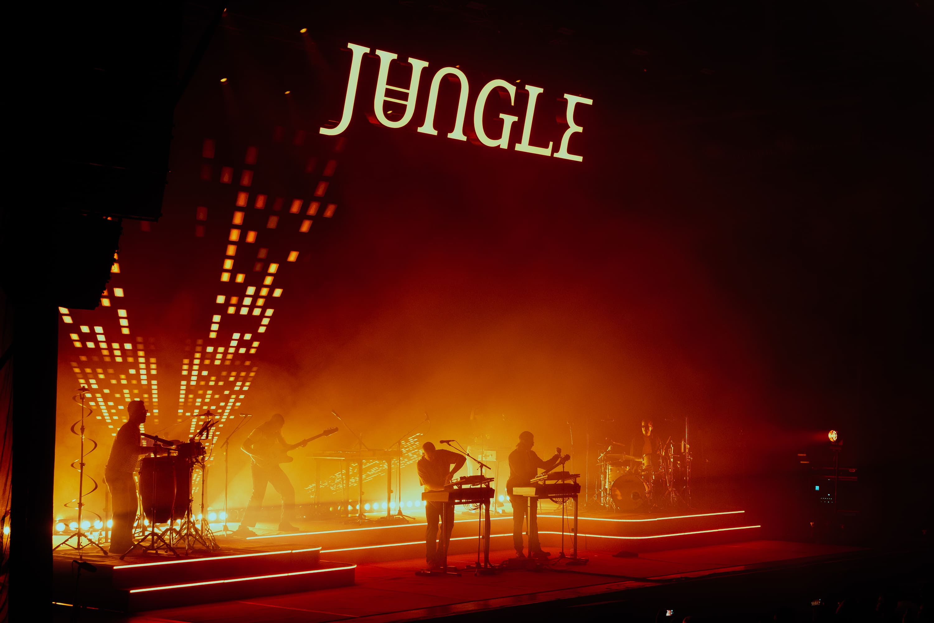 Review del concierto de Jungle en el Palacio Vistalegre de Madrid